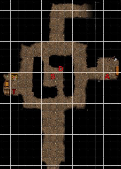 Cave Network Encounter Map